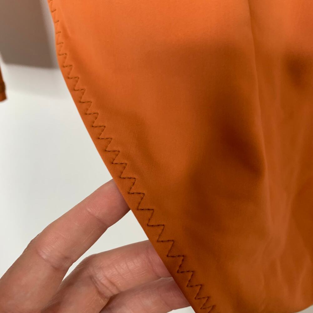 TutuBlue One Piece Long Sleeve Swimsuit Copper Orange Womens Large - Picture 6 of 16